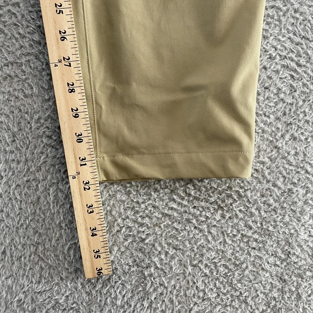 Lululemon Commission Pants Mens 38x32 Beige Stretch Chino Golf Office Work Taper